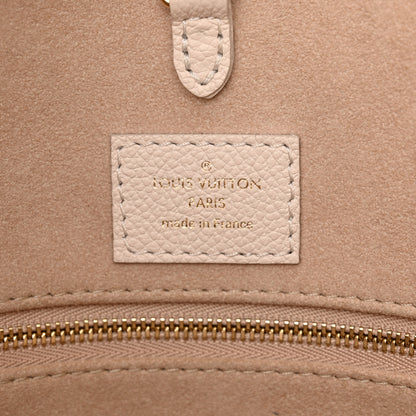 Louis Vuitton Empreinte Monogram Spring In The City Onthego MM Kaki Beige Cream 6 of 12