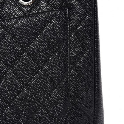Chanel Caviar Quilted Grand Shopping Tote GST Black 9 of 14