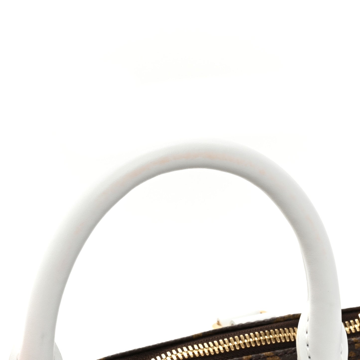 Monogram LV Match Speedy Bandouliere 25 White