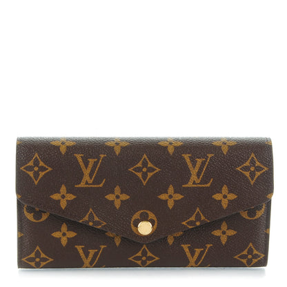 Louis Vuitton Monogram Sarah Wallet NM 1 of 7