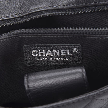 Chanel Calfskin Quilted Couture Messenger Black 6 of 10