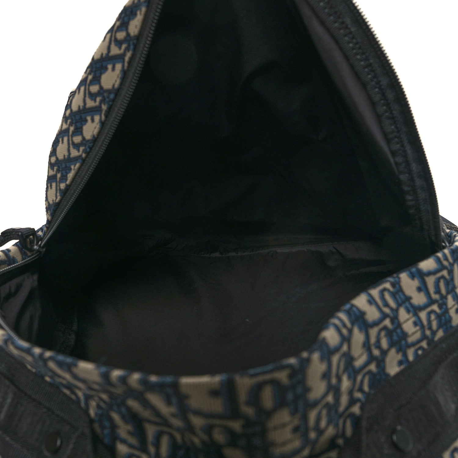 Christian Dior Oblique Diortravel Backpack Blue 4 of 8