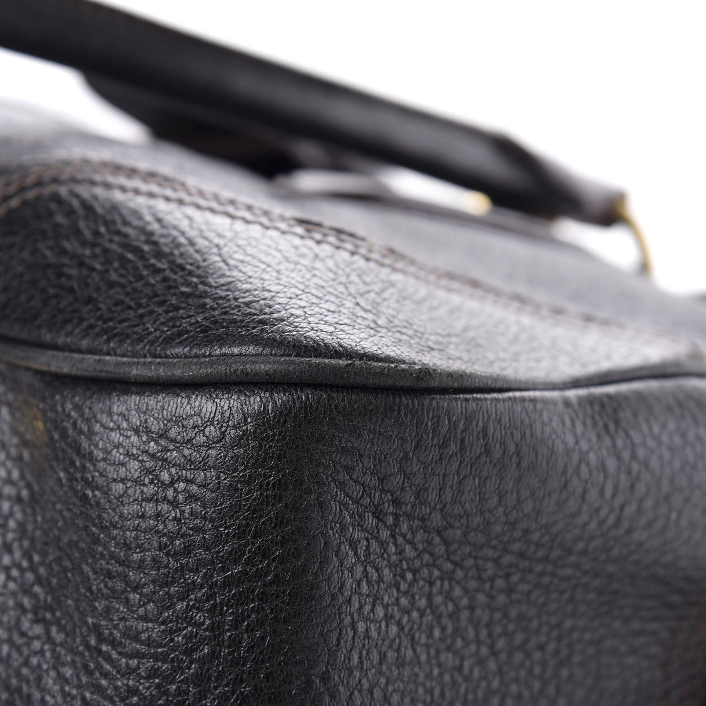 Cervo Deerskin Bag Black