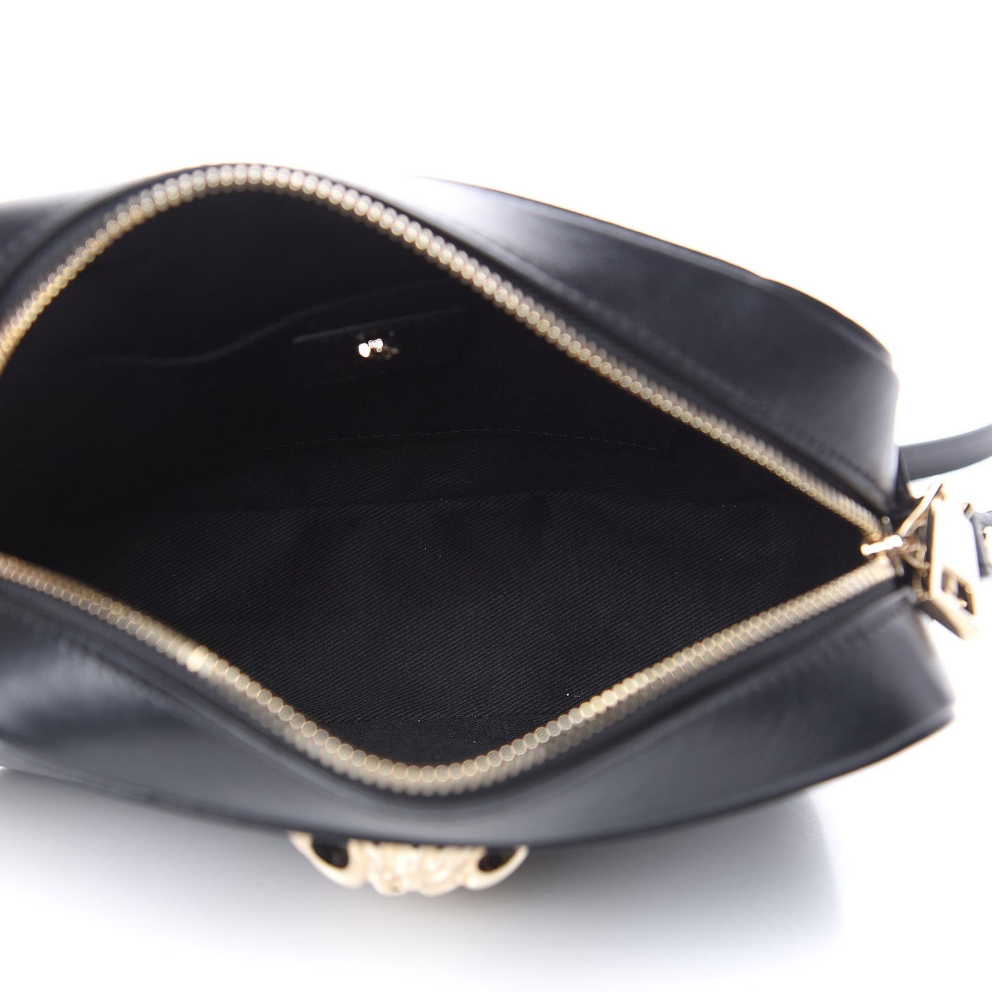 Calfskin Palazzo Camera Bag Black