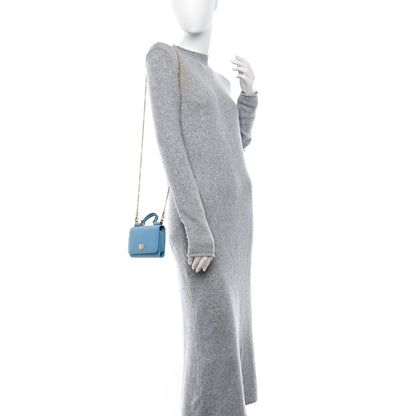 Dolce & Gabbana Dauphine Mini Von Bag Light Blue 2 of 8