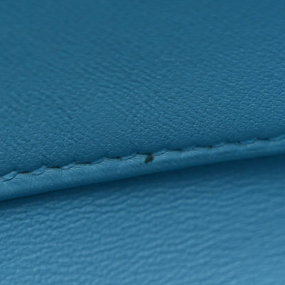 Hermes Evercolor Verso Mini 1923 Bolide Gold Bleu du Nord 10 of 11