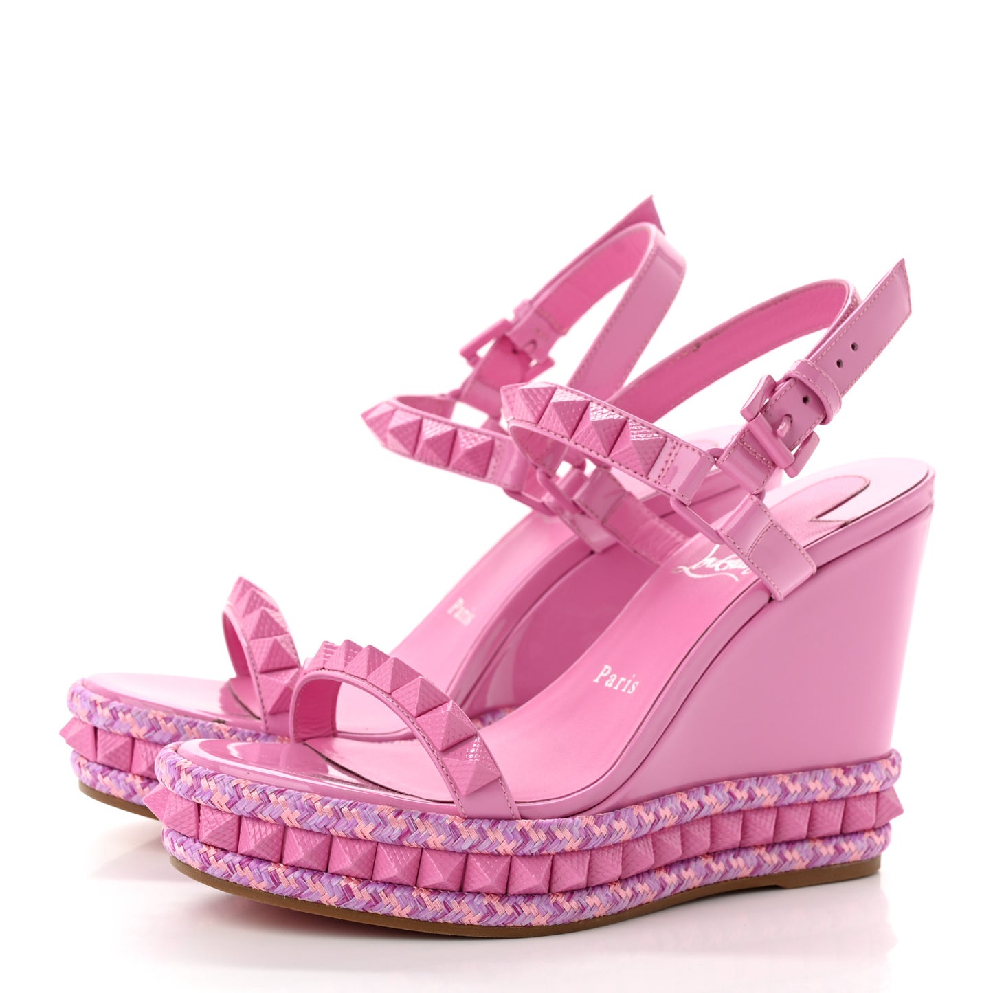 Pyraclou 110 Platform Sandals 38 Pink