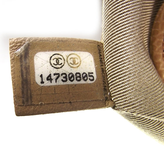 Chanel Caviar Petit Shopping Tote PST Beige 8 of 8