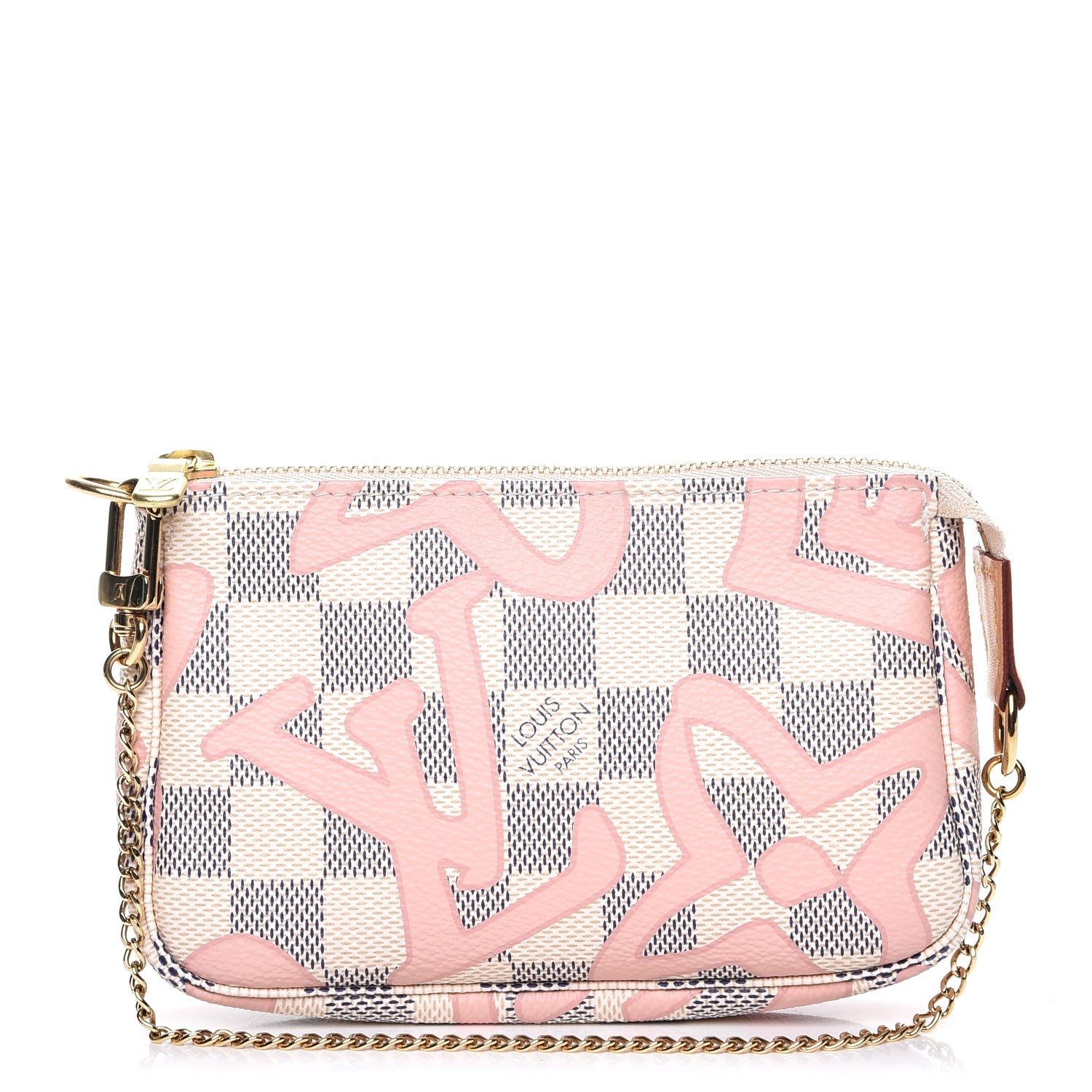 Louis Vuitton Damier Azur Tahitienne Mini Pochette Accessories 1 of 8