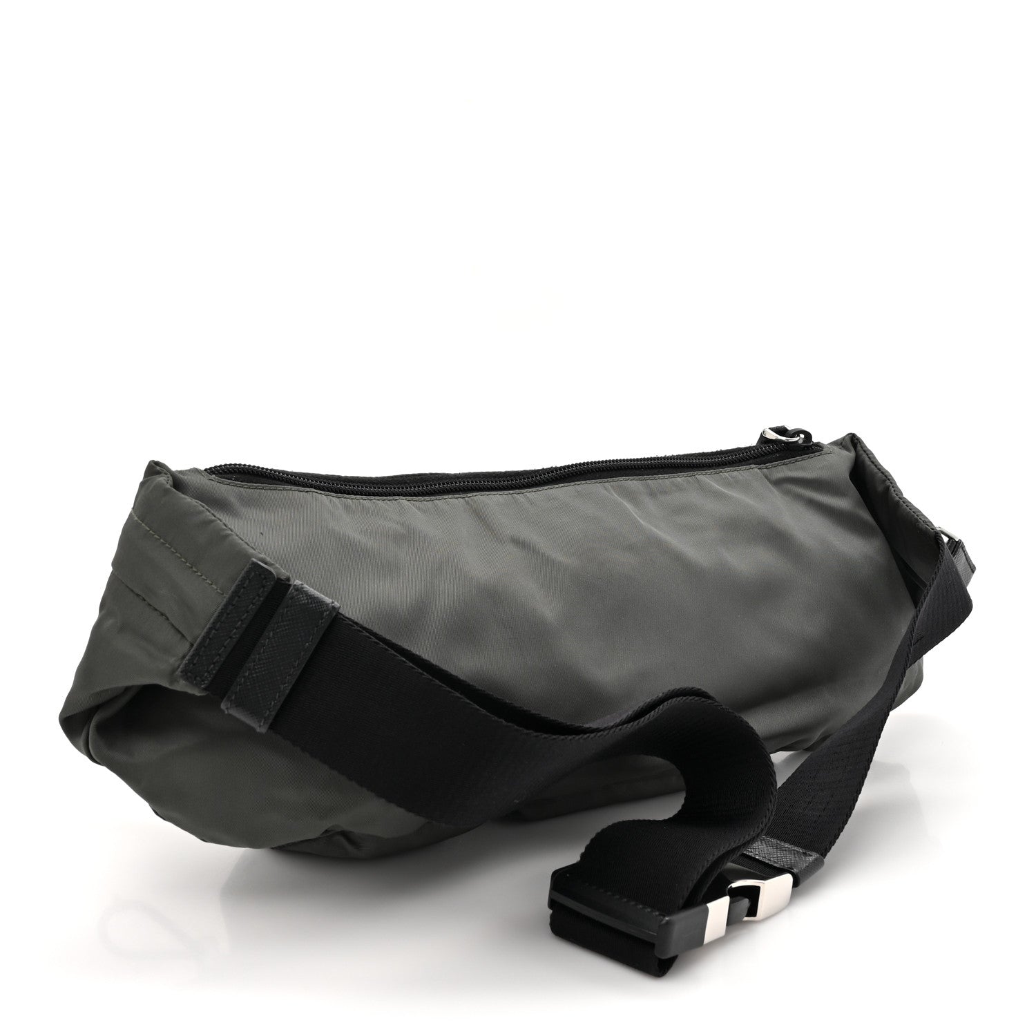 Prada Tessuto Nylon Multipocket Belt Bag Grey 3 of 10