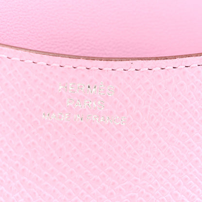 Hermes Epsom Constance Slim Wallet Mauve Sylvestre 7 of 9