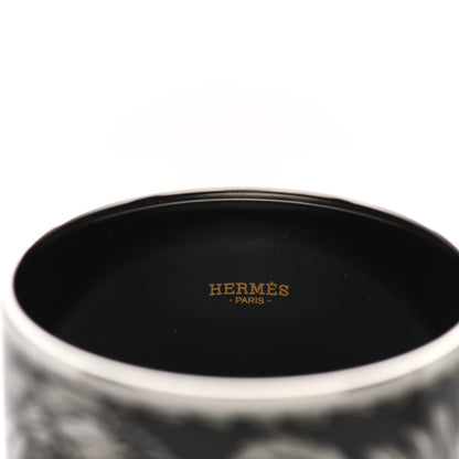 Hermes Enamel Printed Extra Wide Brazil Bracelet 65 3 of 5