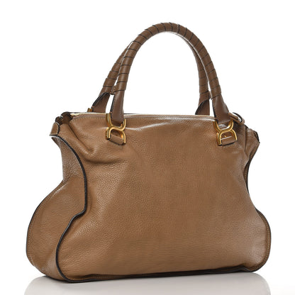 Chloe Calfskin Large Marcie Satchel Nut 4 of 9