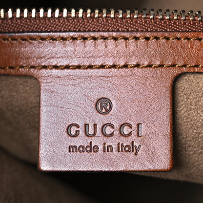 Gucci GG Supreme Monogram Linea A Hobo Brown 6 of 13