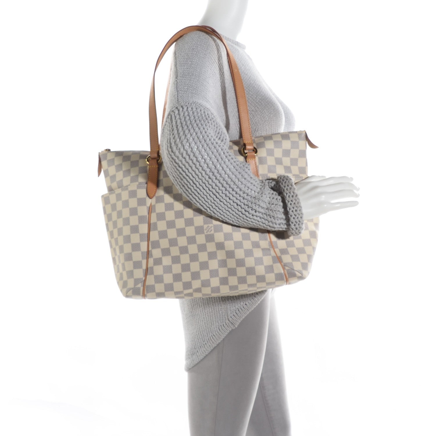 Louis Vuitton Damier Azur Totally MM 2 of 7
