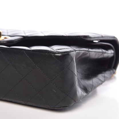 Chanel Lambskin Quilted Medium Double Flap Black 7 of 7