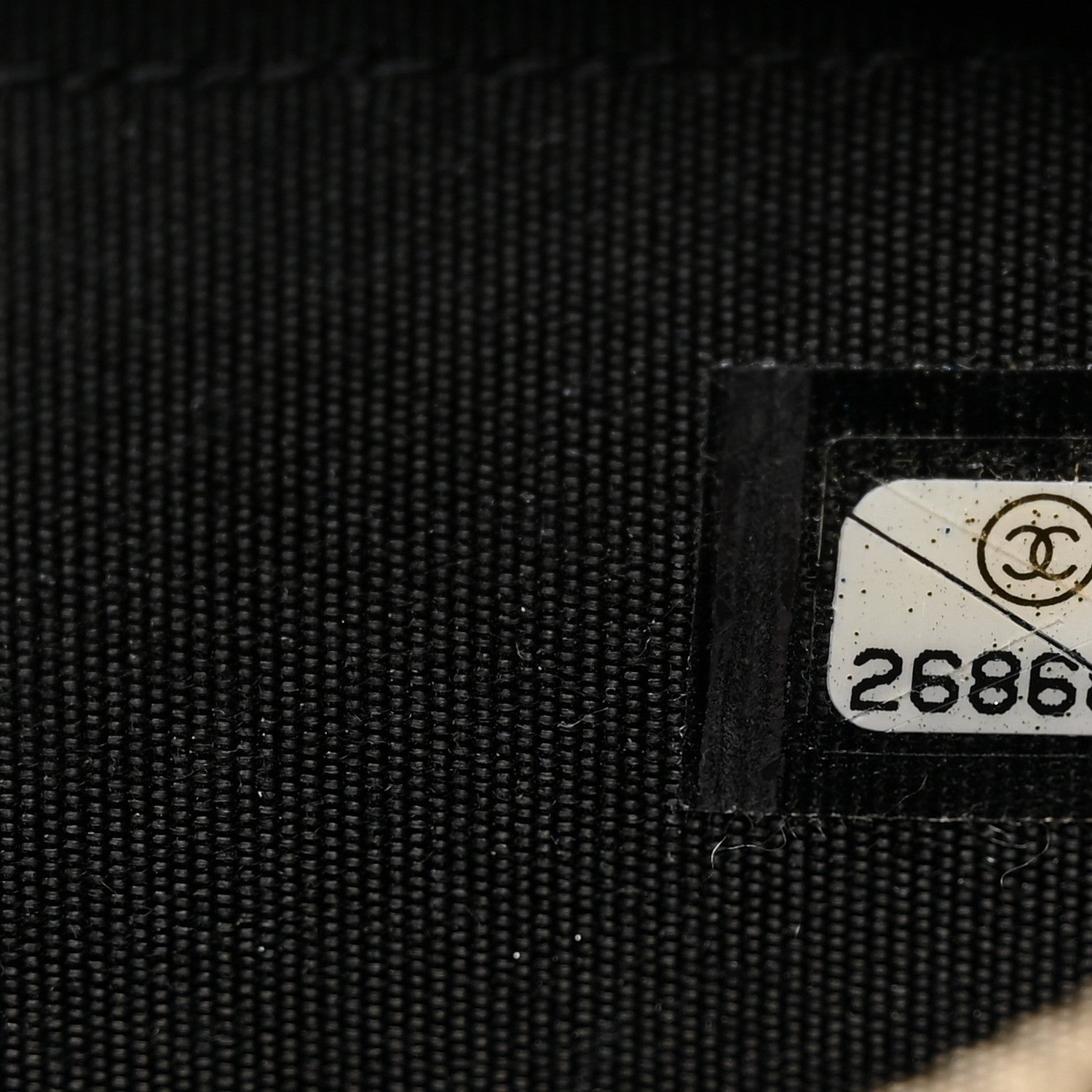 Chanel Goatskin Quilted CC Clutch With Chain Black 8 of 11