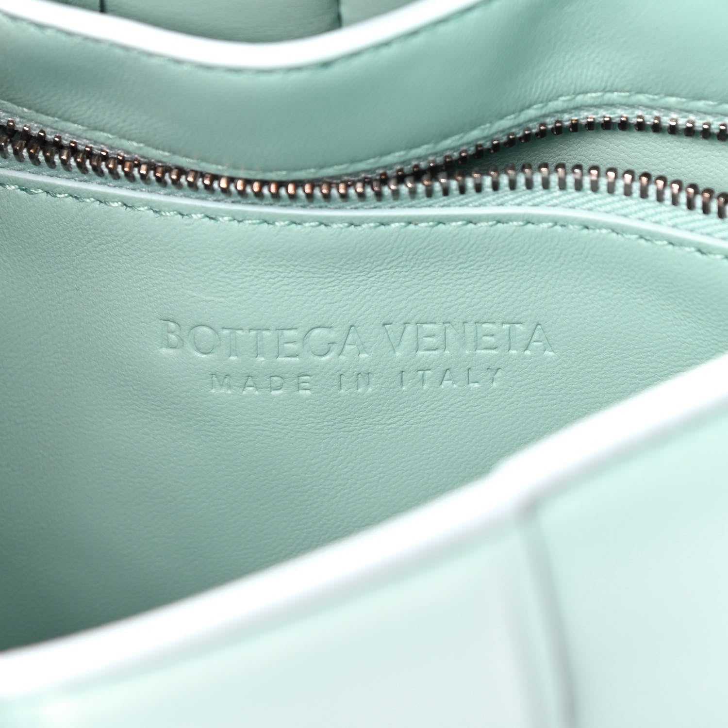 Bottega Veneta Nappa Maxi Intreccio Padded Cassette Crossbody Bag Spearmint 6 of 10