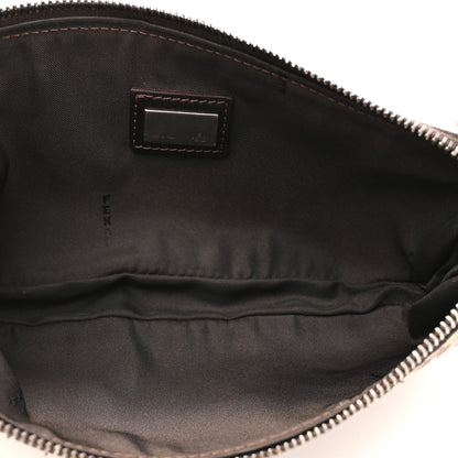 Fendi Zucchino Pochette Dark Brown 5 of 10