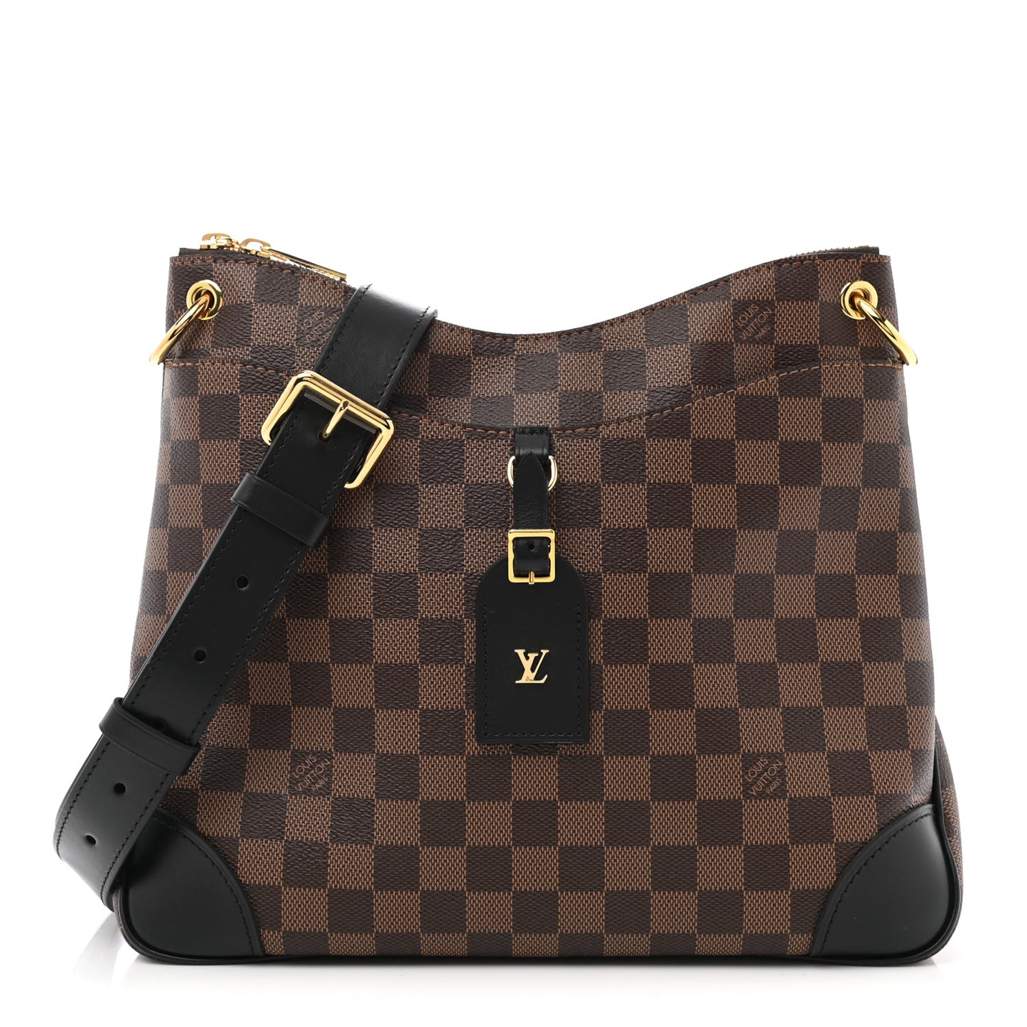 Damier Ebene Odeon MM Black