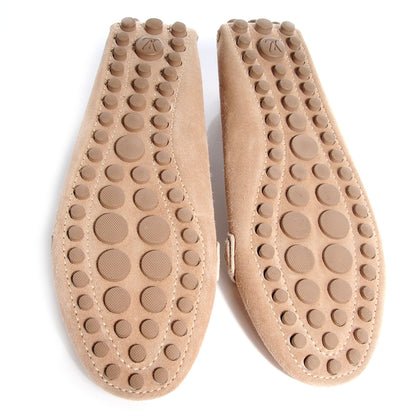 Louis Vuitton Suede Loafers 37 Beige 3 of 5