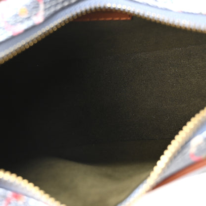 Louis Vuitton Metallic Monogram LV Garden Loop PM Blue 5 of 9