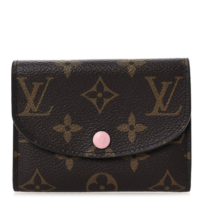 Louis Vuitton Monogram Rosalie Coin Purse Rose Ballerine 1 of 12