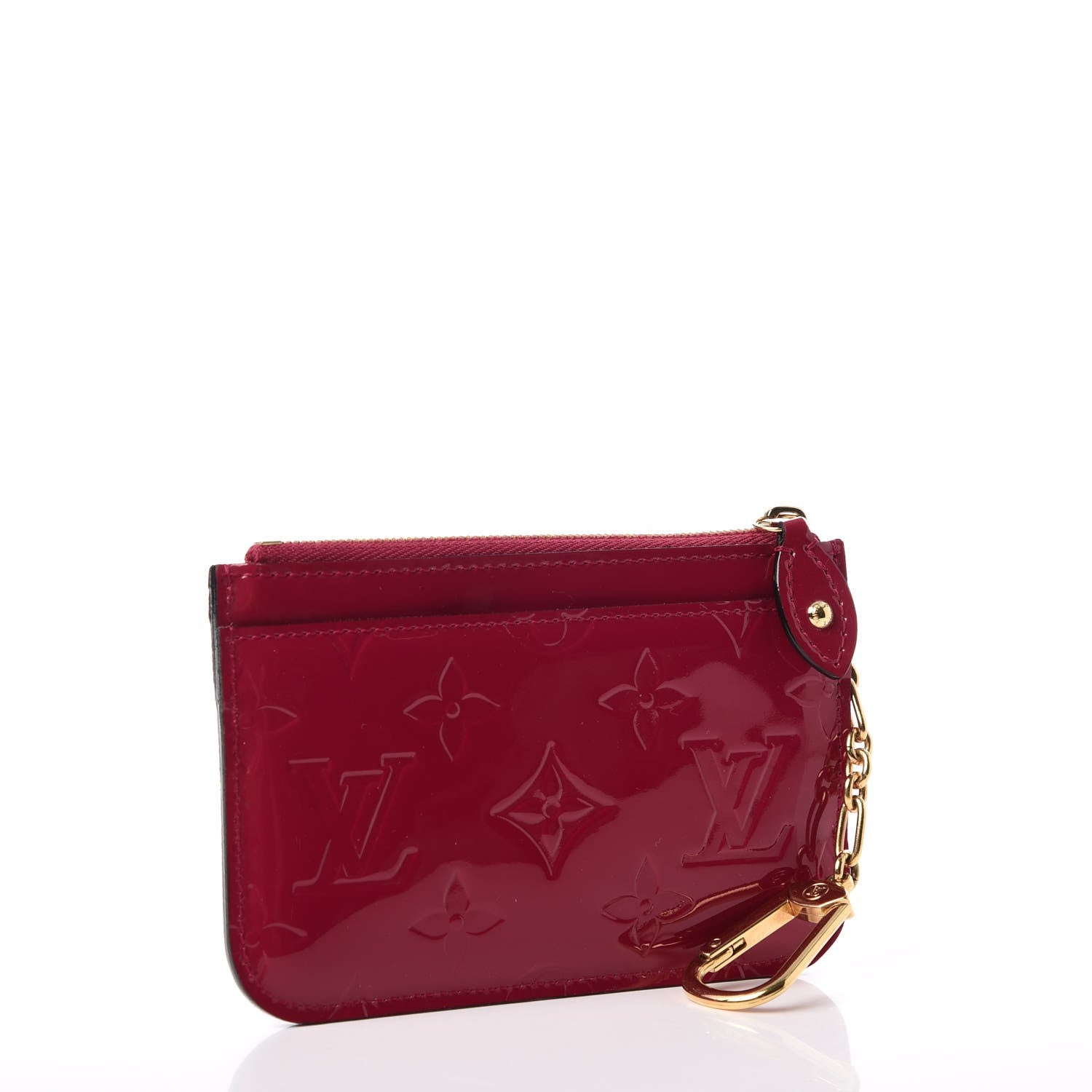 Louis Vuitton Vernis Key Pouch Rose Indien 3 of 7
