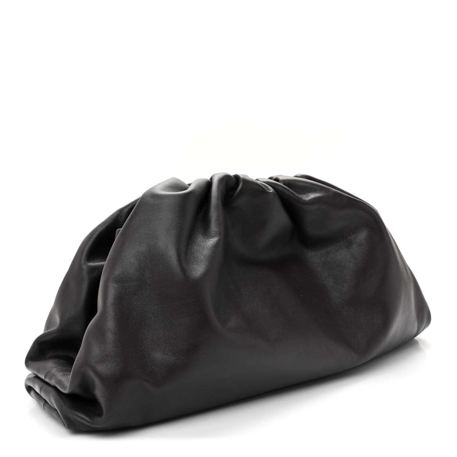 Bottega Veneta Smooth Butter Calf The Pouch Oversized Clutch  Fondant 3 of 10