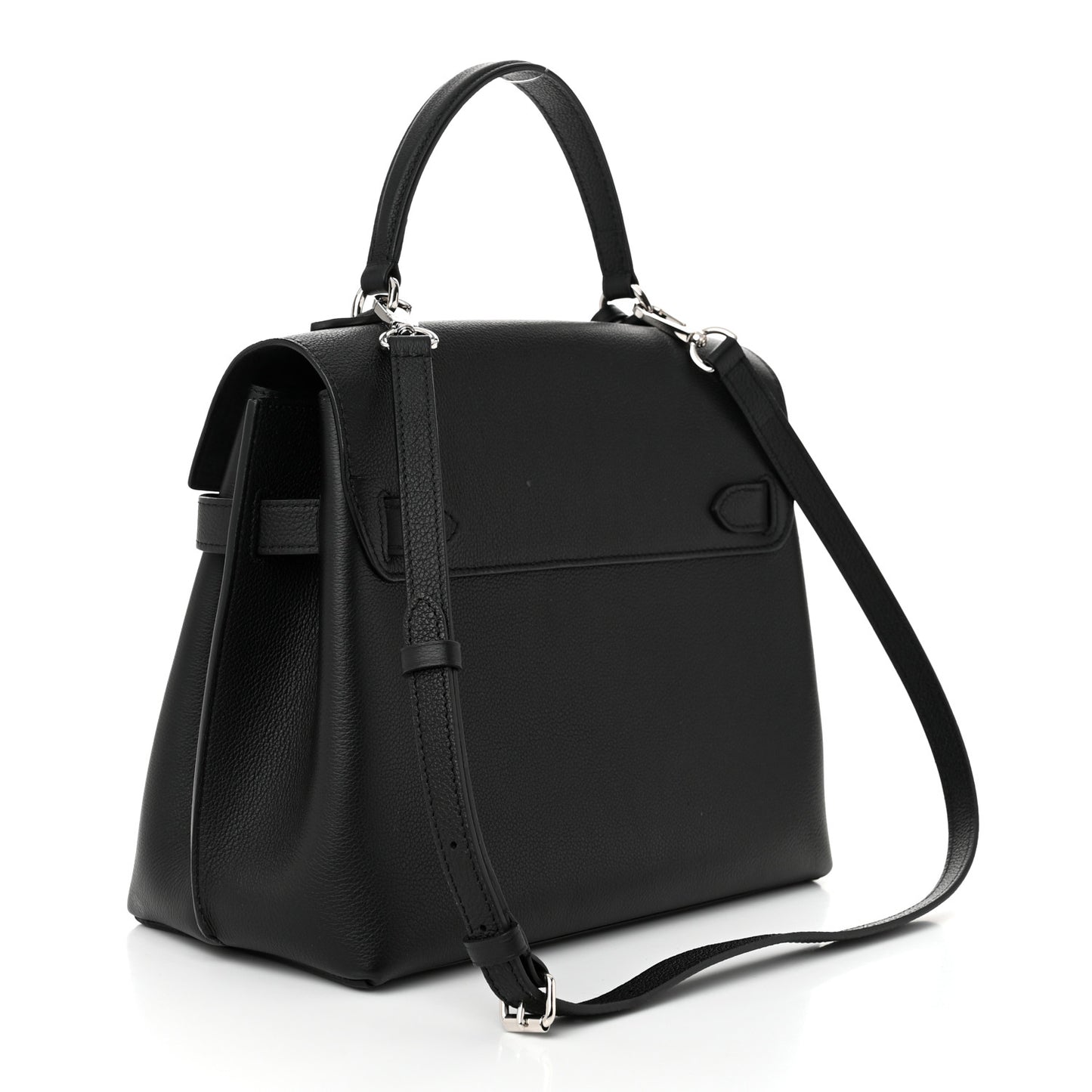Soft Calfskin Lockme Ever Black