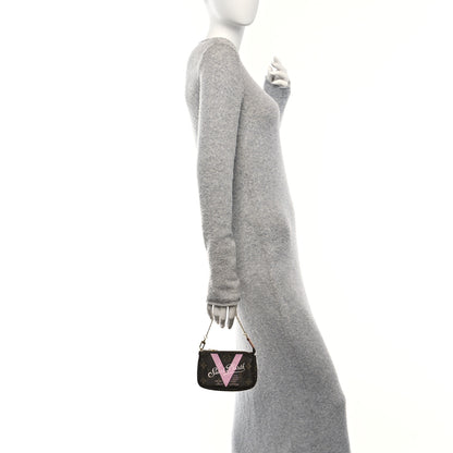Louis Vuitton Monogram V Porto Cervo Mini Pochette Accessories Rose Ballerine 2 of 11