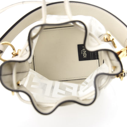 Fendi TPU FF Vitello Grace F is Fendi Mini Mon Tresor Bucket Bag White 5 of 10