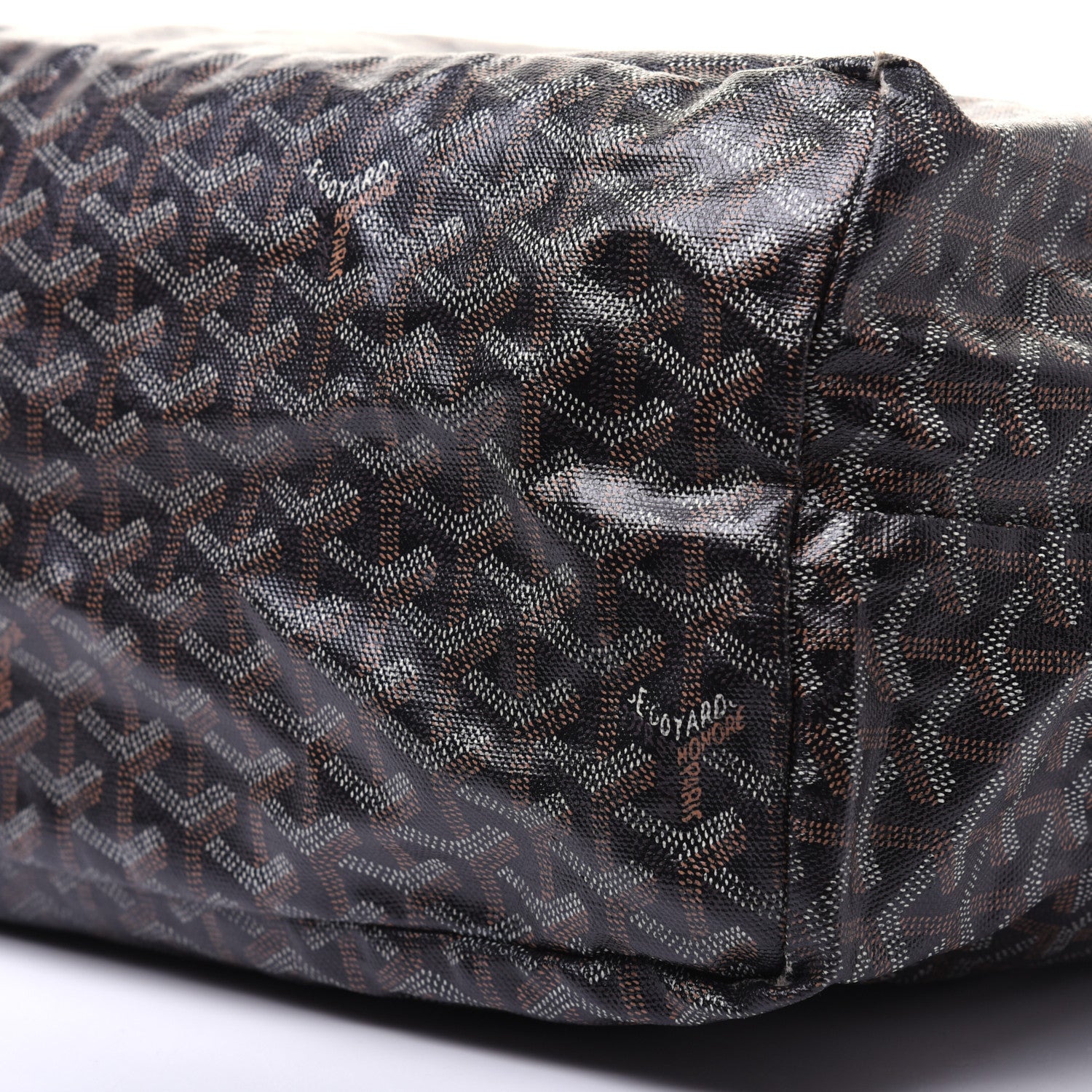 Goyard Goyardine Saint Louis GM Black Gold 7 of 20