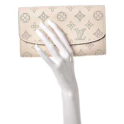 Louis Vuitton Mahina Iris Wallet NM Ivory 2 of 8