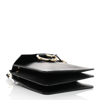Chloe Suede Calfskin Mini Faye Bracelet Bag Black 4 of 9