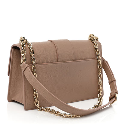 Christian Dior Grained Calfskin 30 Montaigne Chain Flap Bag Blush 3 of 18