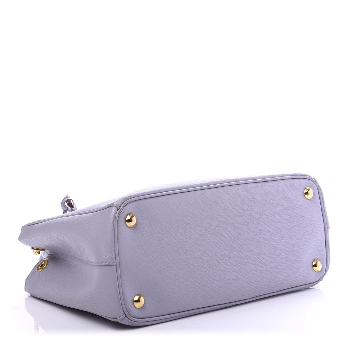 Saffiano Small Galleria Double Zip Tote Glicine