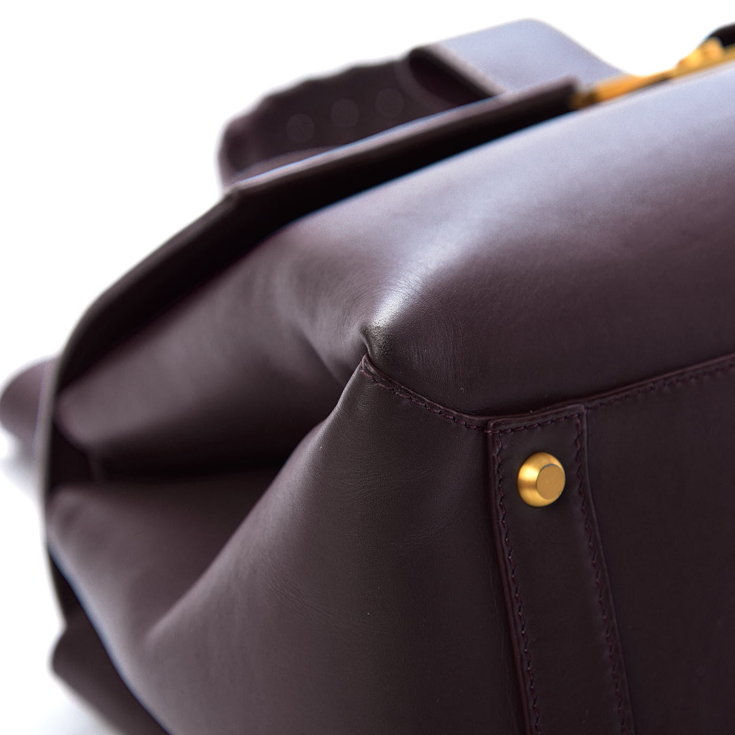 Bottega Veneta Matte Calfskin Medium Piazza Bag Quetsche 9 of 14