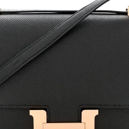 Hermes Epsom Constance 18 Black 8 of 11