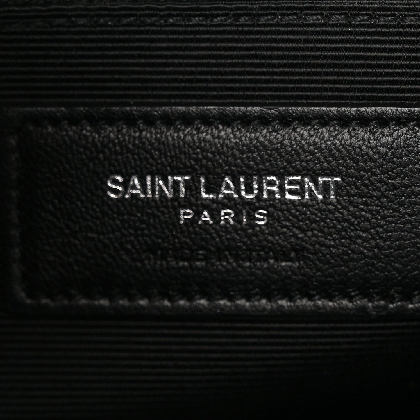 Grained Calfskin Small Sac De Jour Black