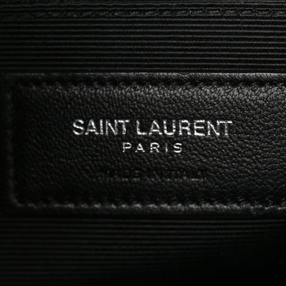 Saint Laurent Grained Calfskin Small Sac De Jour Black 7 of 14