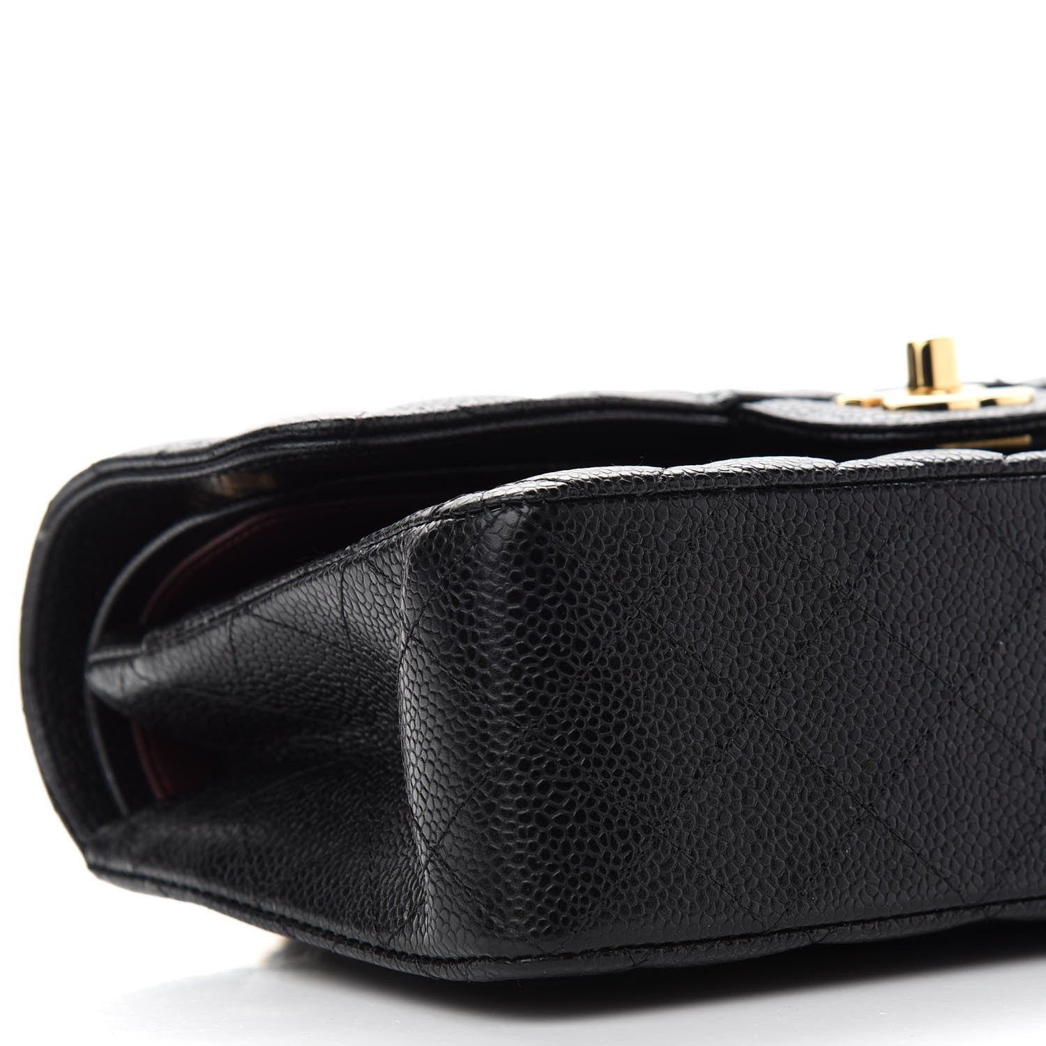 Chanel Caviar Quilted Small Double Flap Black 8 of 9