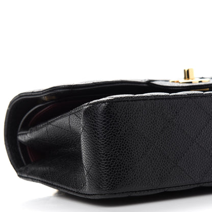 Chanel Caviar Quilted Small Double Flap Black 8 of 9