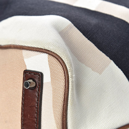 Burberry Canvas Check Bucket Bag Multicolor 14 of 17