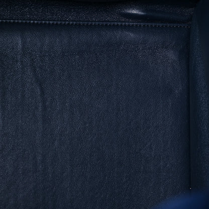 Celine Nubuck Calfskin Medium Phantom Luggage Navy Blue 6 of 15