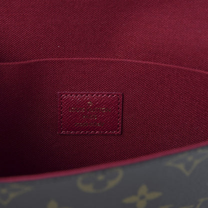 Louis Vuitton Monogram Pochette Felicie Chain Wallet Fuchsia 8 of 10