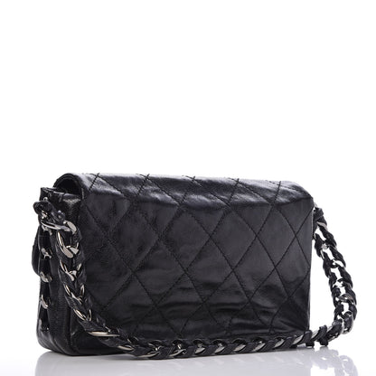 Chanel Glazed Caviar Quilted Modern Chain Flap Black 3 of 7