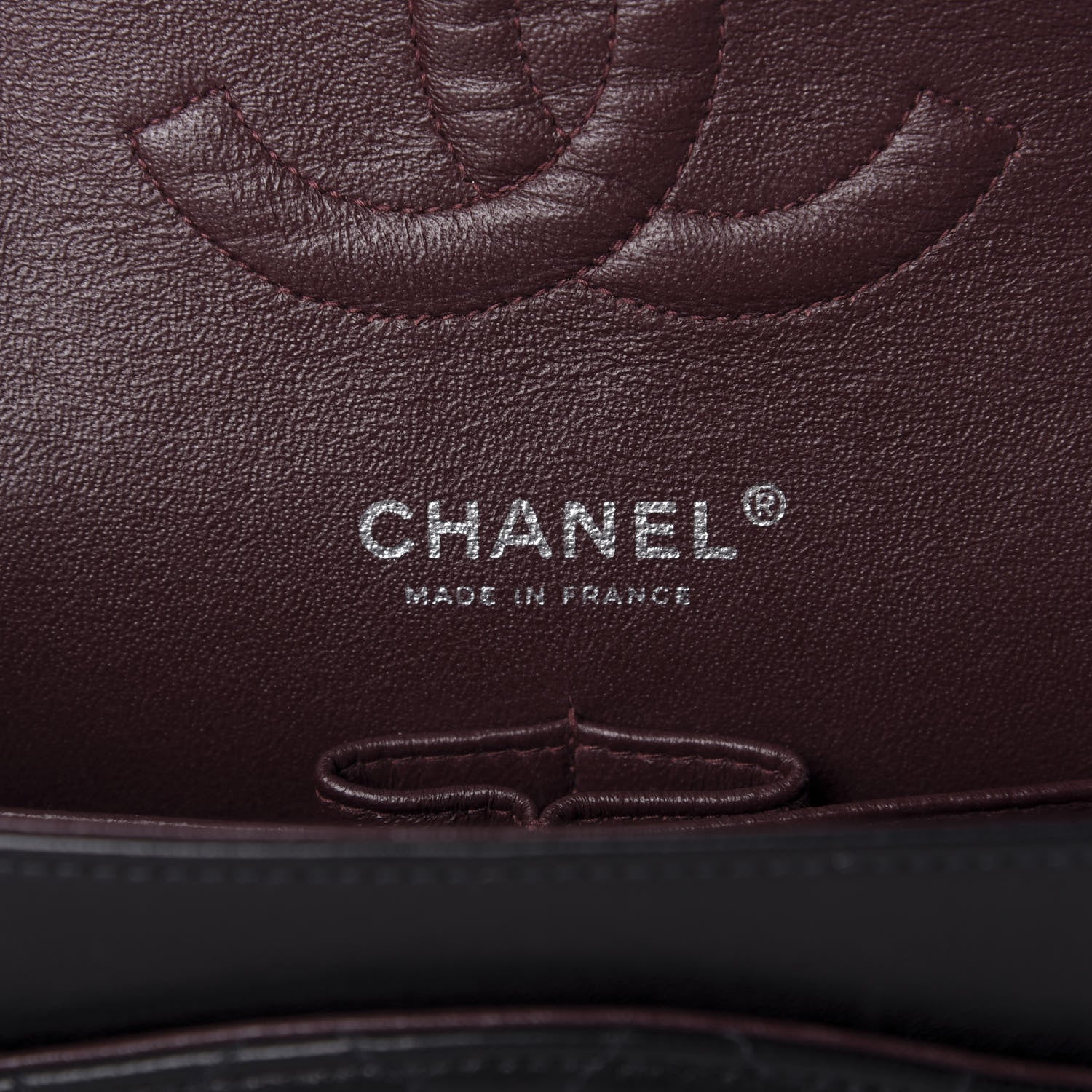 Chanel Lambskin Quilted Medium Double Flap Black 8 of 9
