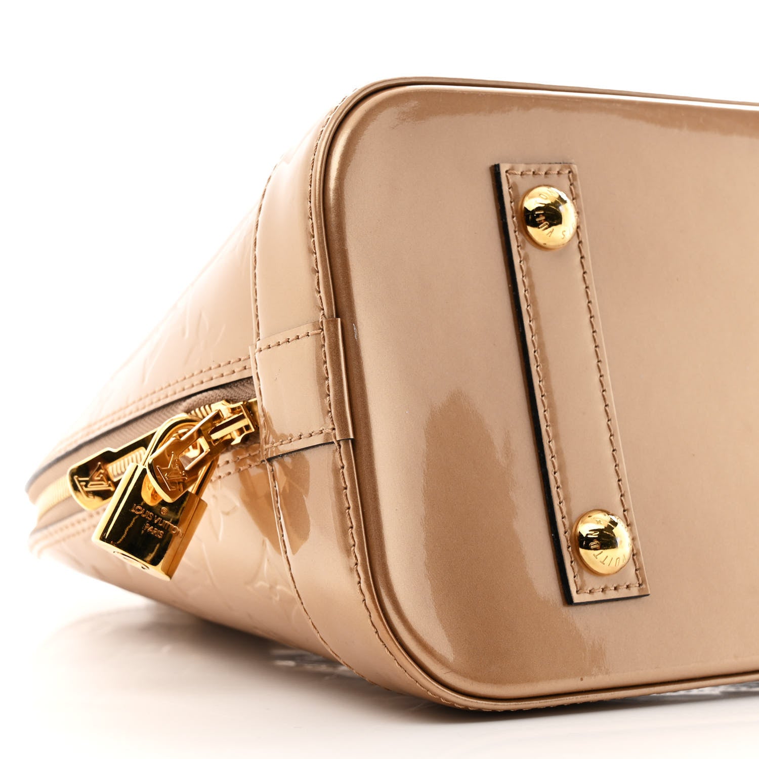 Louis Vuitton Vernis Alma PM Beige Poudre 10 of 12