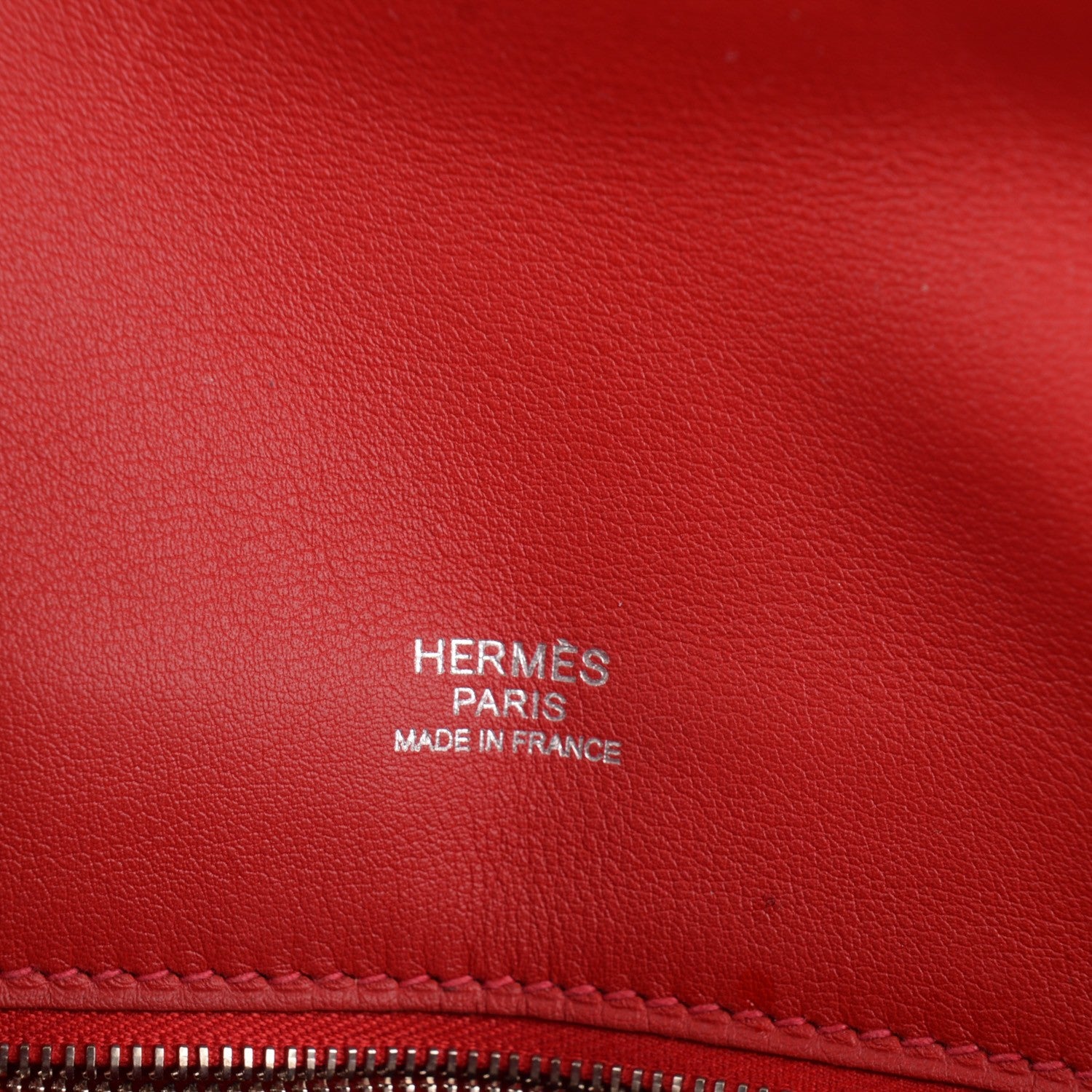Hermes Veau Swift Sac Berline 28 Vermillion 9 of 11